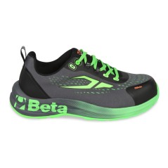 BETA 7341V Scarpe RENEGADE in tessuto intrecciato resistente e traspirante, dettagli verdi