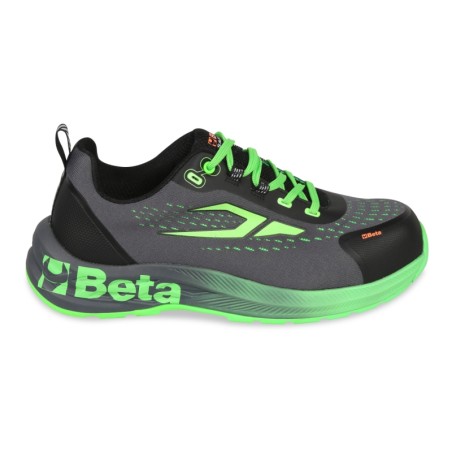BETA 7341V Scarpe RENEGADE in tessuto intrecciato resistente e traspirante, dettagli verdi