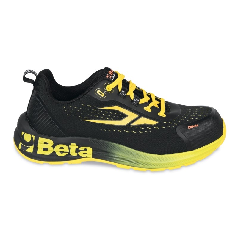 BETA 7341Y Scarpe RENEGADE in tessuto intrecciato resistente e traspirante, dettagli gialli