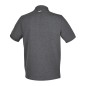 BETA 7552G Polo work in cotone piquet 200g, con 3 bottoni, grigio melange