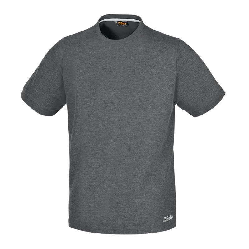 BETA 7553G T-shirt work in cotone jersey 150 gr, grigio melange