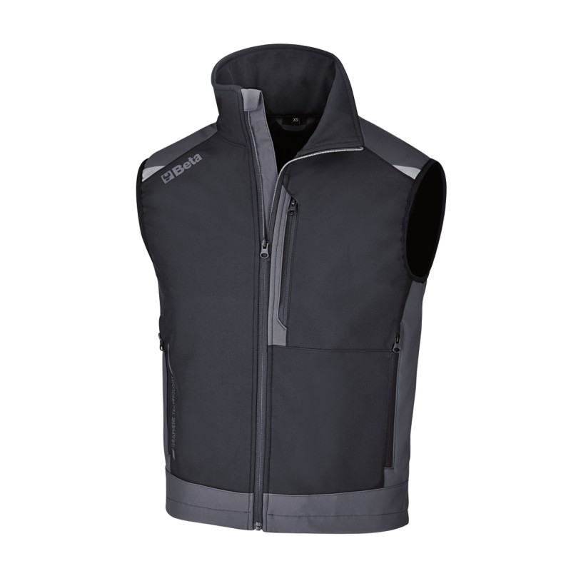 BETA 7647GG Gilet da lavoro softshell in graphene