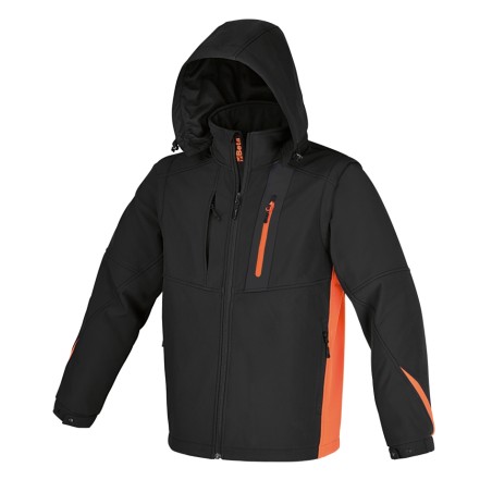 BETA 7659N Giacca softshell con cappuccio e maniche staccabili