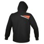 BETA 7665N Felpa zip lunga, con cappuccio