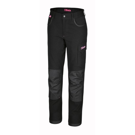 BETA 7818LN Pantaloni da lavoro da donna multitasche in 100% cotone elasticizzato, 220g