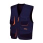 BETA 7867B Gilet da lavoro Beta Easy leggero, blu