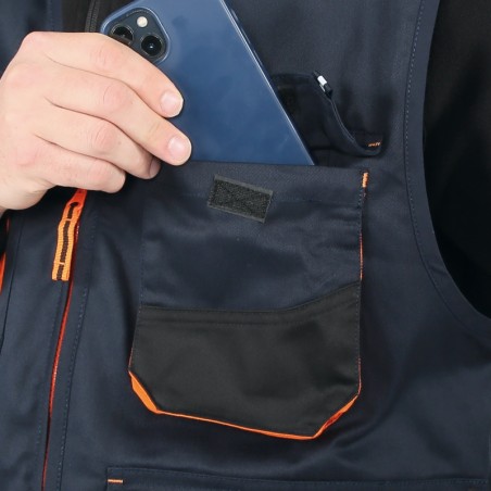 BETA 7867B Gilet da lavoro Beta Easy leggero, blu