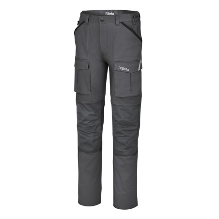 BETA 7930MG Pantaloni da lavoro in 100% cotone elasticizzato, comodi e resistenti