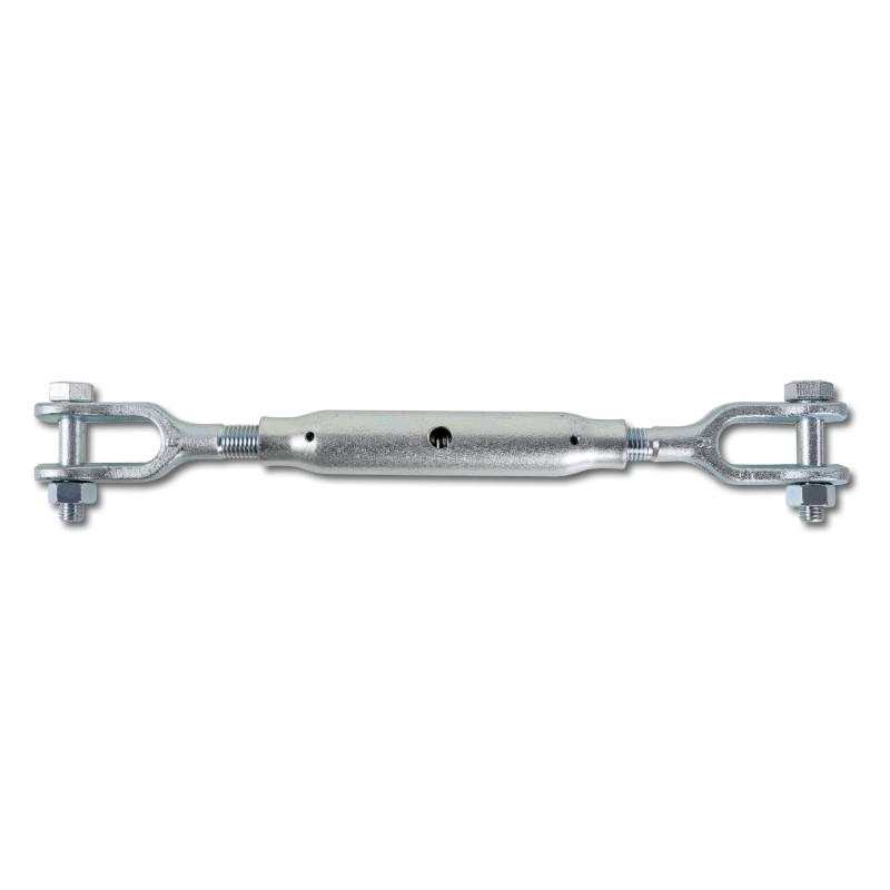 ROBUR 8009TZ Tenditori a due forcelle canaula a tubo DIN 1478 zincati