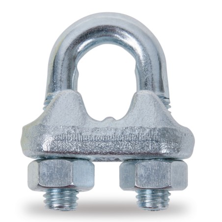 ROBUR 8016 Morsetto per fune in acciaio zincato