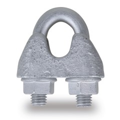 ROBUR 8016U2 Morsetti corpo in ghisa malleabile zincati