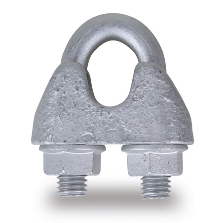 ROBUR 8016U2 Morsetti corpo in ghisa malleabile zincati