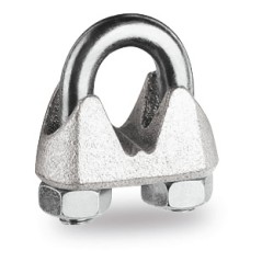 ROBUR 8018T Morsetti tipo TELECOM, corpo in ghisa malleabile zincato a caldo