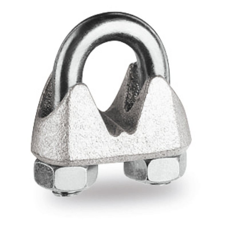 ROBUR 8018T Morsetti tipo TELECOM, corpo in ghisa malleabile zincato a caldo