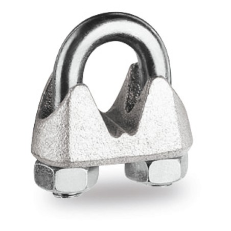 ROBUR 8018T Morsetti tipo TELECOM, corpo in ghisa malleabile zincato a caldo