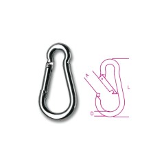 ROBUR 8074 Moschettoni zincati