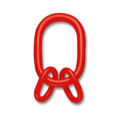 ROBUR 8086 Campanella per sollevamento tripla, acciaio legato ad alta resistenza grado 8