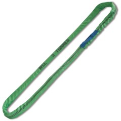 ROBUR 8173 Braca per sollevamento 2t nastro ad anello continuo, verde tessuto in poliestere ad alta tenacità (PES)