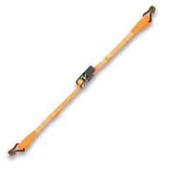 ROBUR 8188CG/25 Sistemi di legatura con 2 ganci ed asole, cricchetto tenditore LC 400kg nastro in poliestere ad alta tenacità (P