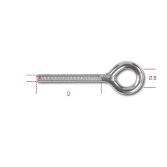 ROBUR 8249 Viti ad occhio per tasselli inox AISI 316