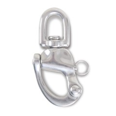 ROBUR 8273 Girelli a sgancio rapido con occhio girevole inox AISI 316