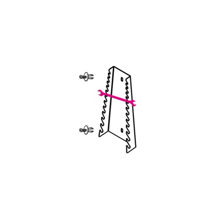 BETA S55/12 Supporti per 12 chiavi a forchetta, in lamiera