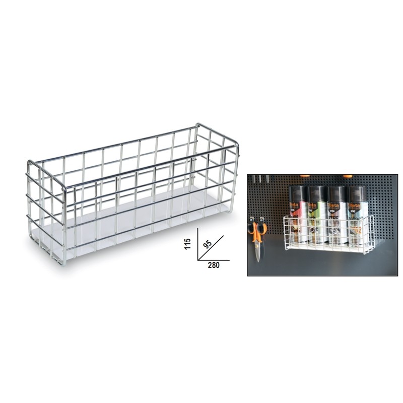 BETA CP Cestino portaflaconi da parete