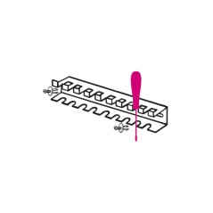 BETA SPG11 Supporti per giravite, in lamiera