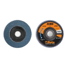 BETA 11210A-11210B Dischi lamellari con tela abrasiva allo zirconio, supporto in fibra di vetro e lamella singola