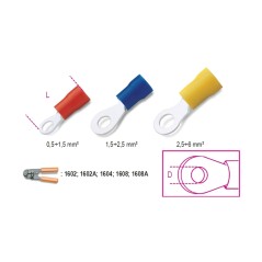 BM 1610-B Terminali preisolati ad occhiello