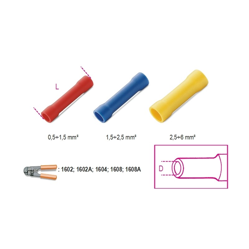 BM 1628-C Connettori di linea preisolati