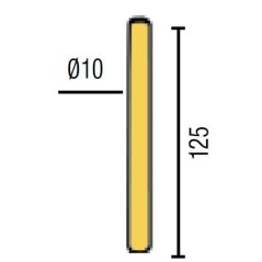 ELETTRODO DIRITTO 125 MM TELWIN 690028