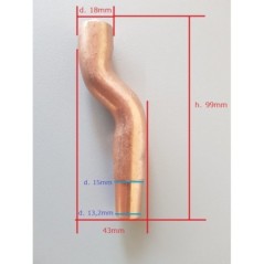 ELETTRODO RICURVO TELWIN 690036