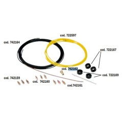 SUPPORTO TUBETTO CONTATTO M8 LUNGO TELWIN 742162