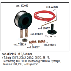KIT SALDATURA ALLUMINIO TELWIN 802115
