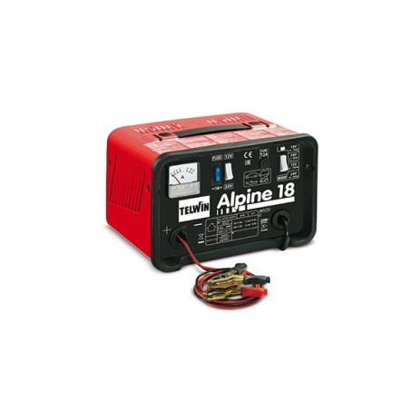 CARICABATTERIE ALPINE 18 BOOST  230V 12-24V TELWIN 807545