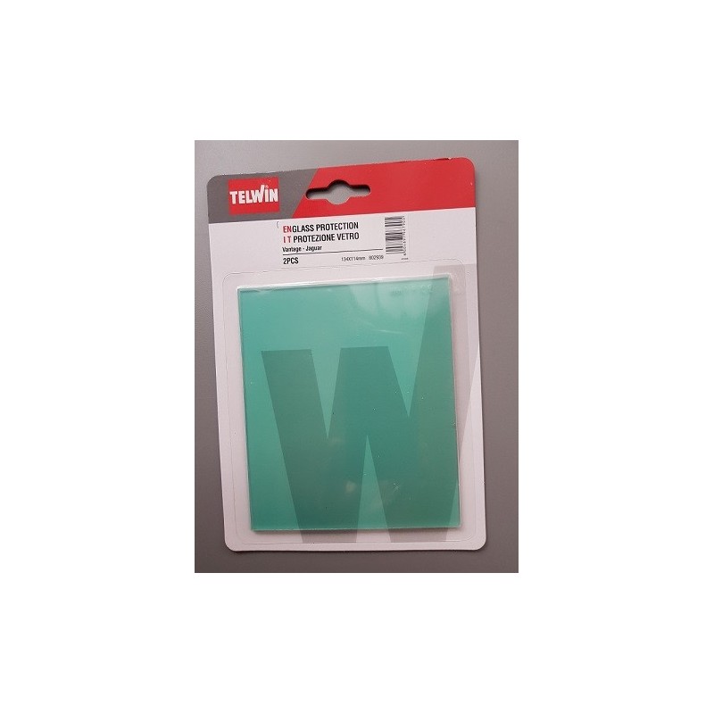 KIT PROTEZIONE VETRO 2PZ 134x114MM cod. 802939 TELWIN