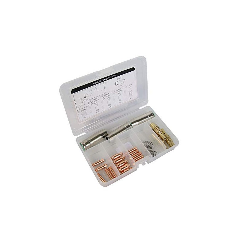 KIT CONSUMABILI PER TORCIA MIG/MAG MT15 TELWIN 804137