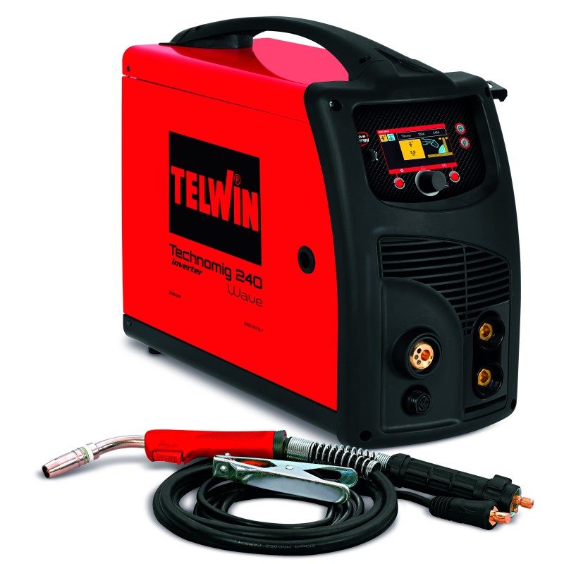SALDATRICE INVERTER TECHNOMIG 240 WAVE 230V TELWIN 816076