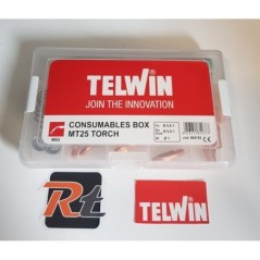 KIT CONSUMABILI PER TORCIA MIG/MAG MT25 TELWIN 804152