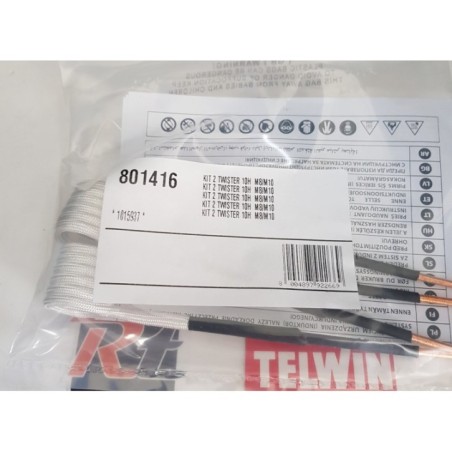 KIT 2 TWISTER 10H  M8/M10 - 801416 - Ricambi per Smart inductor TELWIN