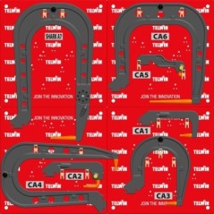 KIT 2 PARETI VUOTE PER BRACCI INVERSPOTTER - cod. 803106 TELWIN