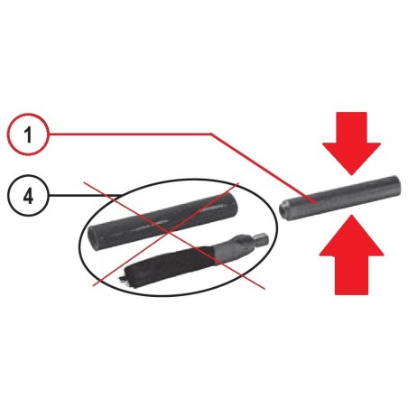 Perno filettato per Cleantech 200  TELWIN 242154