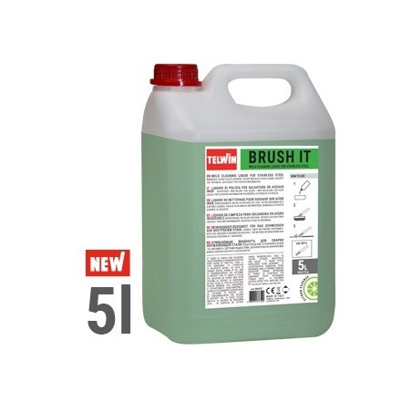 Liquido Brush It (Verde) 5LT per Cleantech 200  TELWIN 804297