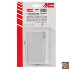 KIT 2 PROTEZIONI VETRO ESTERNO 102x115 mm x Tribe 9-13 cod. 804311 TELWIN