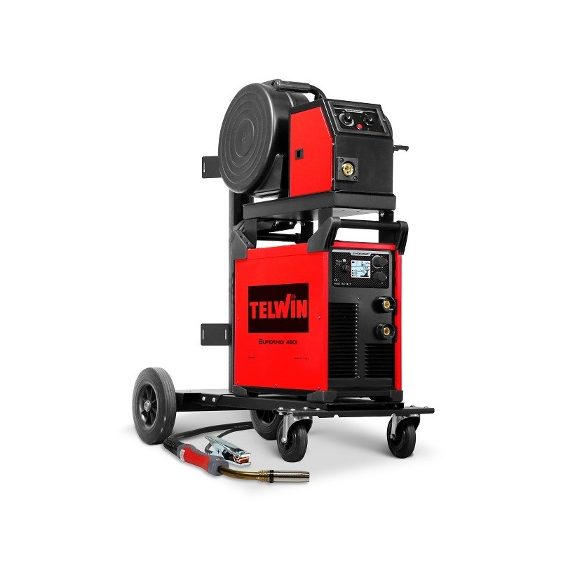 SUPERMIG 450i PACK TRIFASE + TROLLEY TELWIN 816905