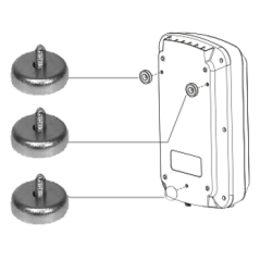 CONFEZIONE 3 MAGNETI PER CARICABATTERIE PULSE E DOCTOR CHARGE TELWIN 803087