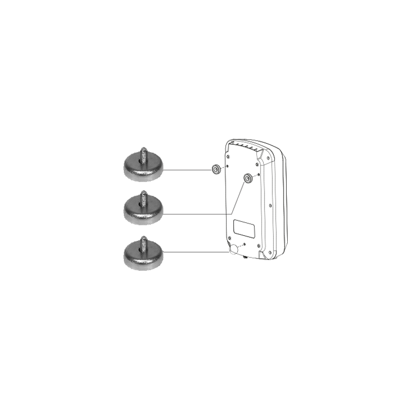 CONFEZIONE 3 MAGNETI PER CARICABATTERIE PULSE E DOCTOR CHARGE TELWIN 803087