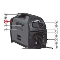 321093 - RICAMBIO PANNELLO RETRO (PART. 18)