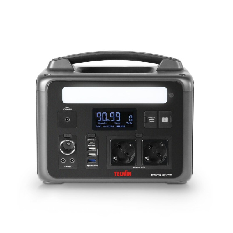 Power Station dotata di potente batteria al litio - POWER UP 650